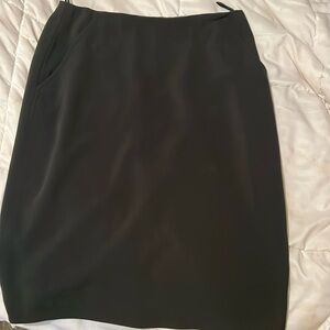 Worth Black Pencil Skirt - Tailored Workwear